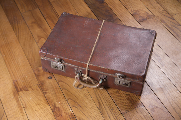 Old cardboard suitcase - Photo, Image