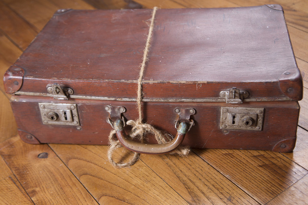 Old cardboard suitcase - Photo, Image