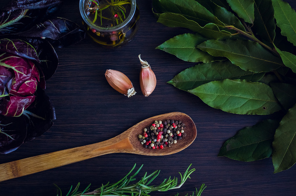 Herbs and spices selection - Zdjęcie, obraz