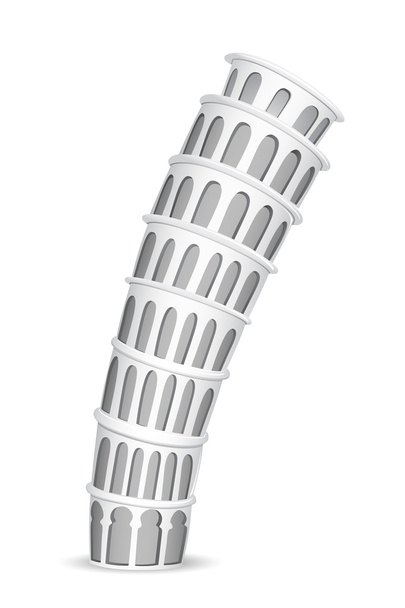 Leaning Tower of Pisa - Vector, Image
