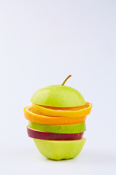 Mix of sliced fruits - Fotó, kép
