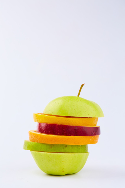 Mix of sliced fruits - Foto, Imagen