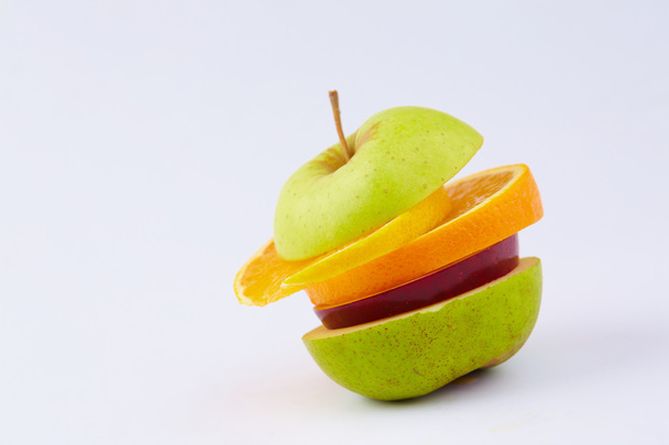 Mix of sliced fruits - Фото, зображення