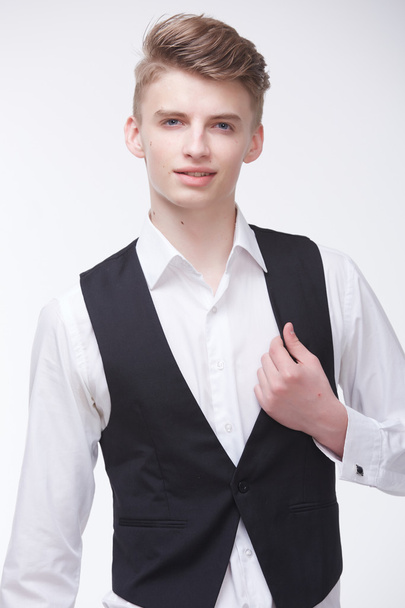 Young confident businessman  - Fotó, kép