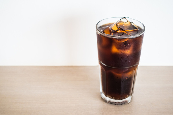 Iced cola glass - Zdjęcie, obraz