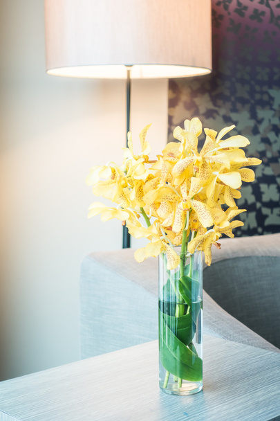 Vase flower decoration  - Foto, Imagen