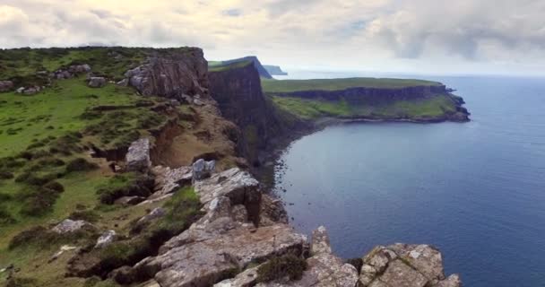 Panoramic view of Isle of Skye - Felvétel, videó