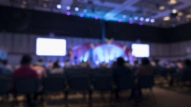 люди в конференц-зале - размытость для использования в качестве бэкграунда
 - Фото, изображение