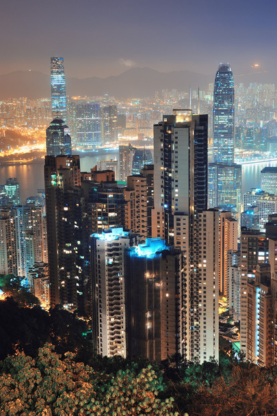 Hong Kong at night - Photo, Image