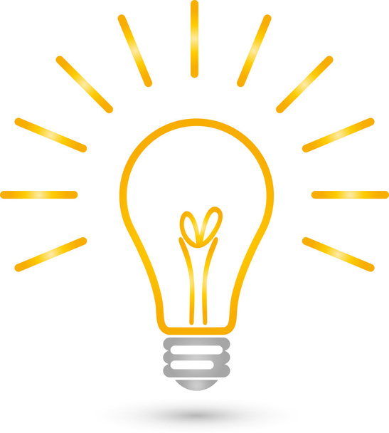 Lampe, Logo, Elektriker, Idea
 - Vektori, kuva