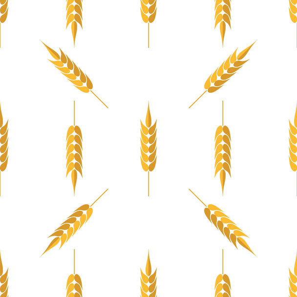Padrão de trigo sem costura
 - Foto, Imagem