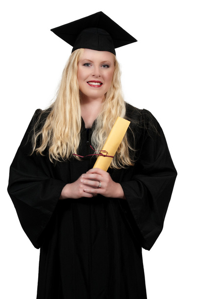 Jovem Mulher Graduada
 - Foto, Imagem