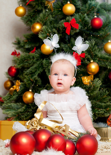Cute Christmas baby - Fotografie, Obrázek