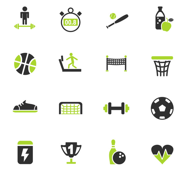 sport icon set - Vektor, Bild