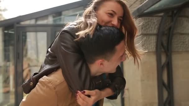 beautiful young couple - Filmati, video