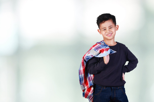 Asian Boy Smiling - Foto, immagini