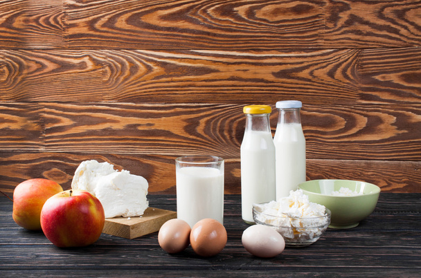 mléčné výrobky a vejce  - Fotografie, Obrázek