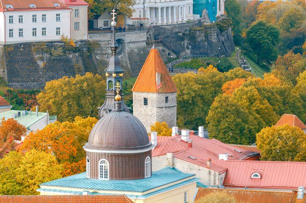 Tallinn. Eski şehir. - Fotoğraf, Görsel