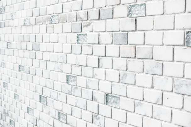 White tiles wall - Foto, afbeelding