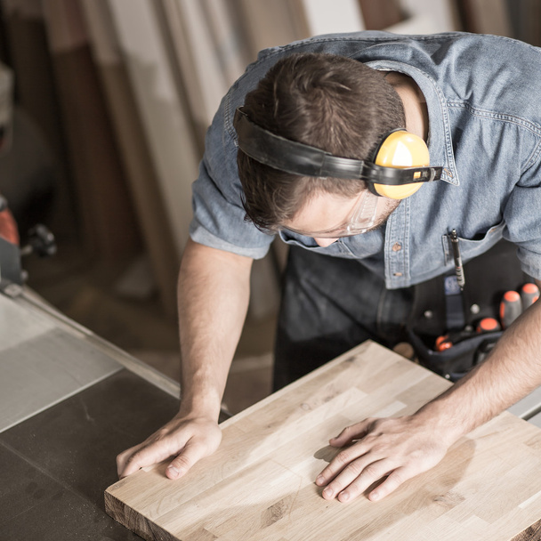 Carpenter cutting board - Fotoğraf, Görsel