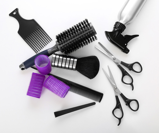 Barber set with tools - Foto, afbeelding