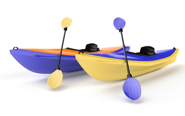 duas canoas
 - Foto, Imagem