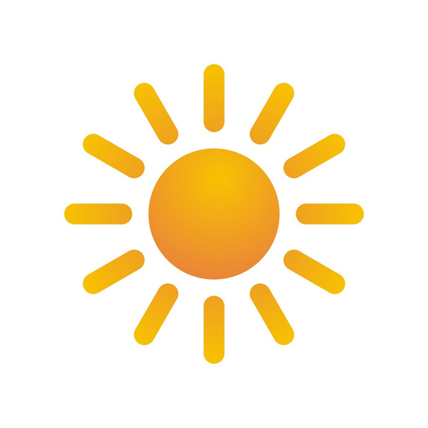 vector de logotipo de sol natural
 - Vector, Imagen