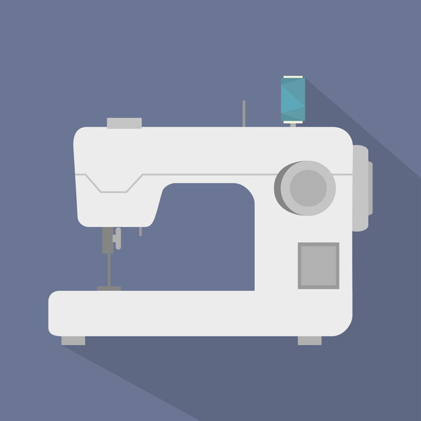 sewing machine isolated icon design - Vector, Image