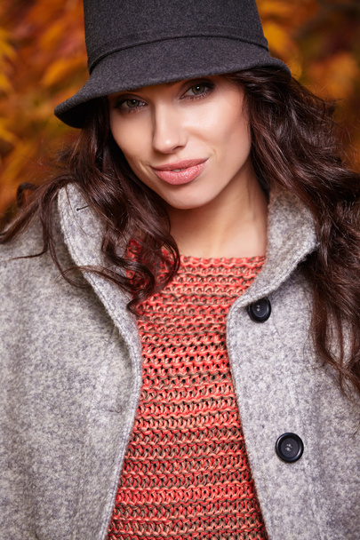 beautiful girl in hat  - Fotografie, Obrázek