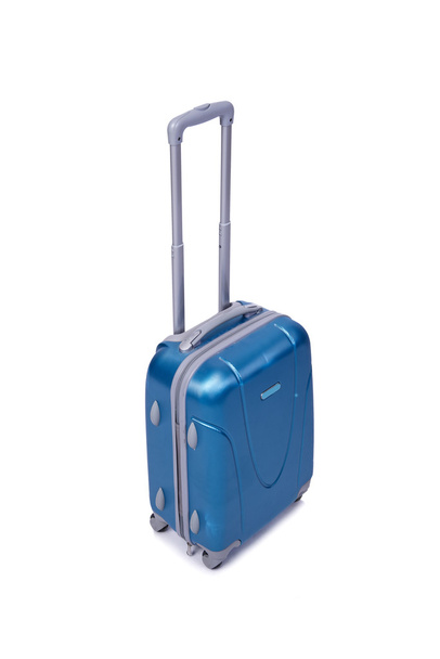 Suitcase isolated on the white background - Photo, Image