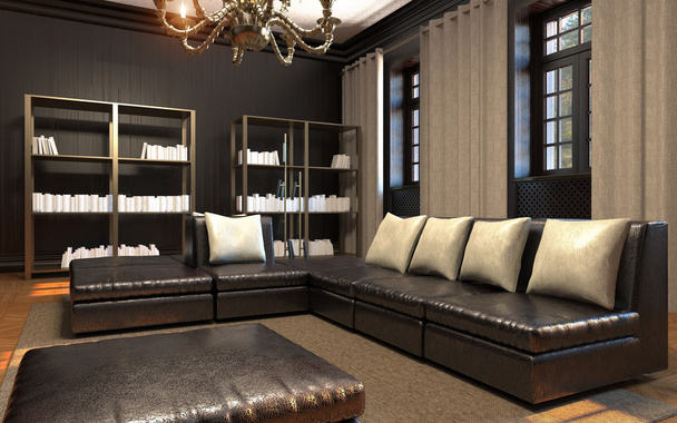 3D-rendering of the interior  - Photo, Image