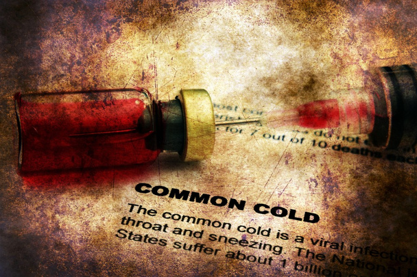 Common cold grunge concept - Photo, Image