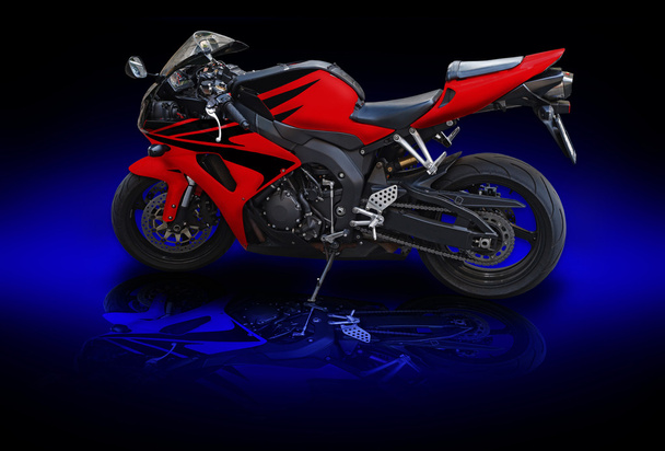 rode Motorrad - Foto, afbeelding