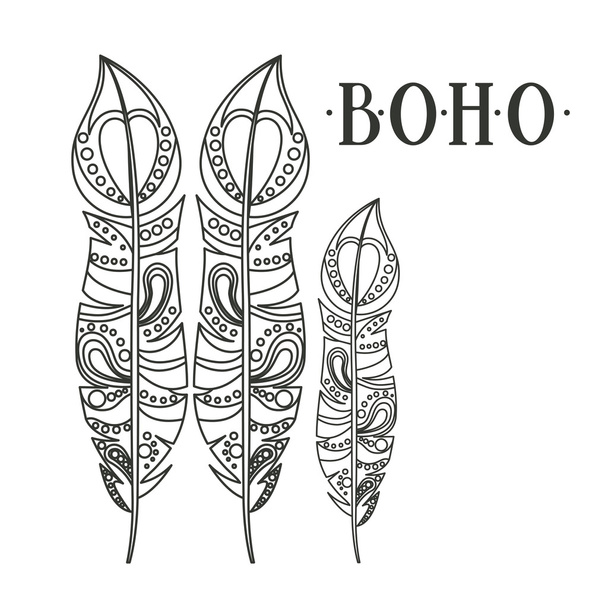 boho style  isolated icon design - Vector, imagen