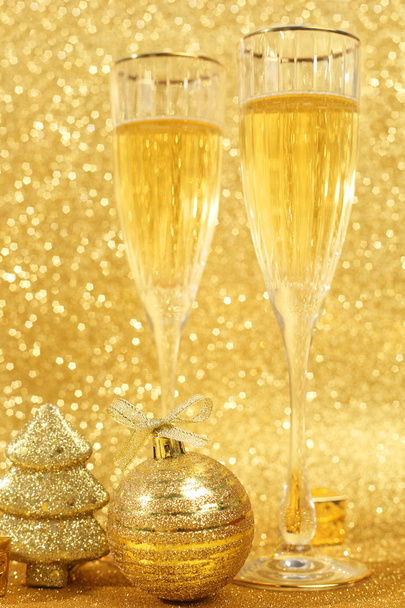 Glasses of champagne  - Фото, зображення