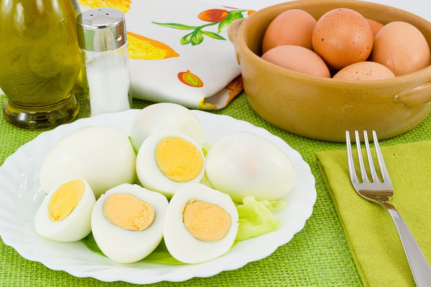 Keitetyt munat
 - Valokuva, kuva