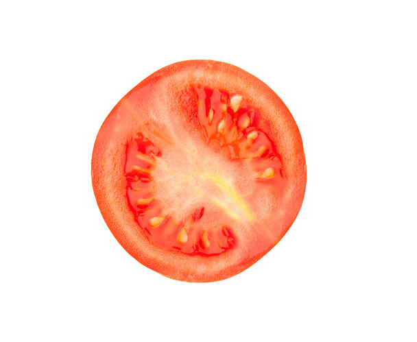 Red tomato slice - Zdjęcie, obraz