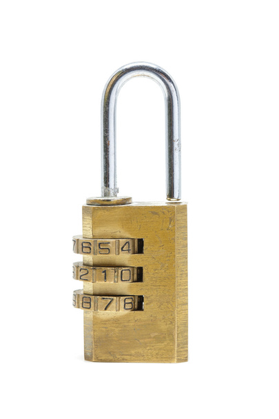 combination lock closeup detail object - Photo, Image