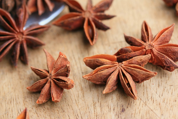 star anise and cinnamon - Fotoğraf, Görsel