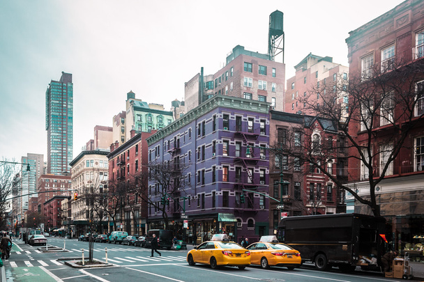 Edificios y calles del Upper West Site de Manhattan, Nueva York
  - Foto, imagen