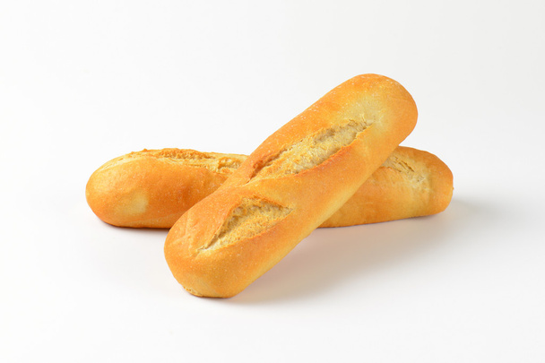 2 つのフランスのパン - 写真・画像