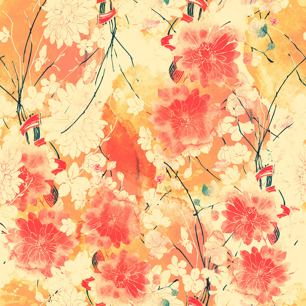 импринты сакуры и хризантемы
 - Фото, изображение