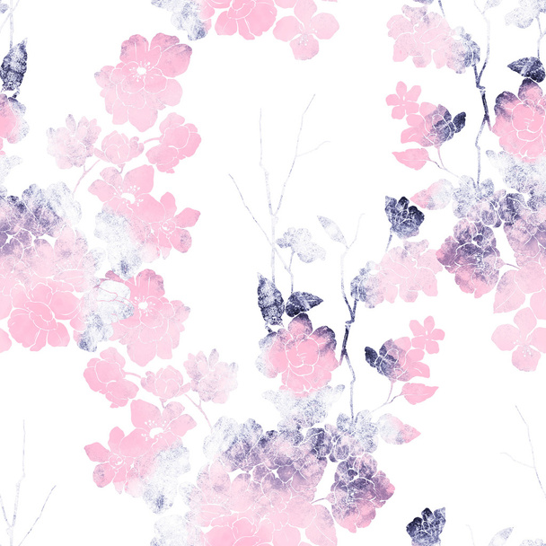 imprints japonés sakura blossom
 - Foto, Imagen