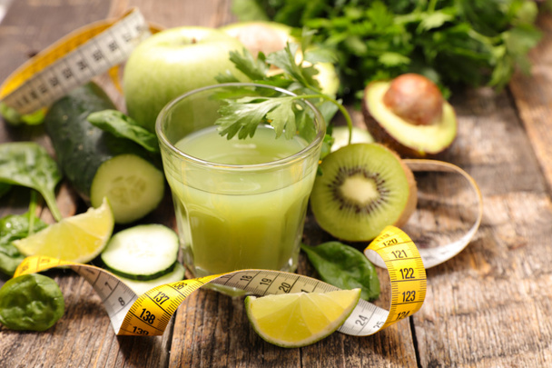 green detox smoothie - Foto, immagini