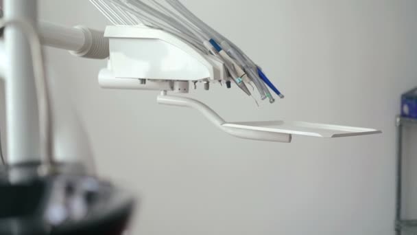 Οδοντιατρικά εργαλεία, πολλά όργανα - Πλάνα, βίντεο