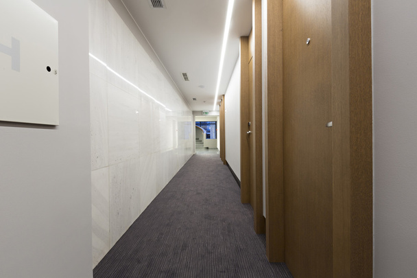 Corridor in a modern building - Photo, Image