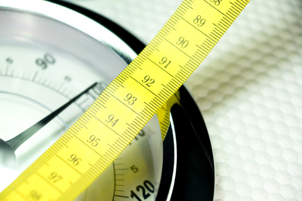 Весы и измерительная лента
 - Фото, изображение