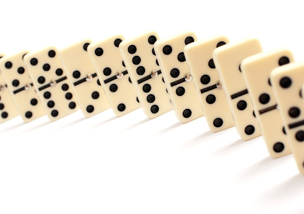 Domino's rechthoekige tegels - Foto, afbeelding
