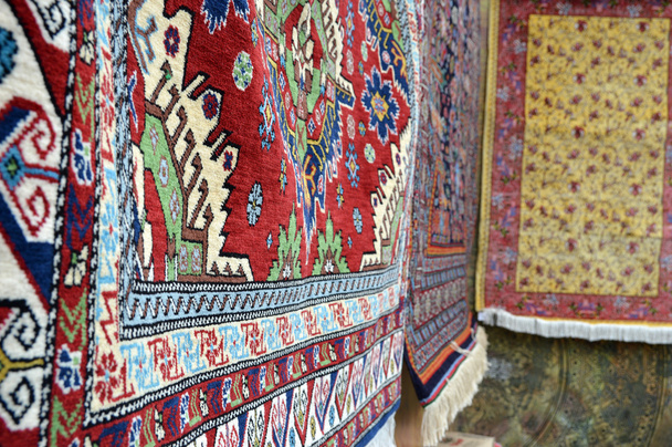 Oosterse tapijten achtergrond - Foto, afbeelding
