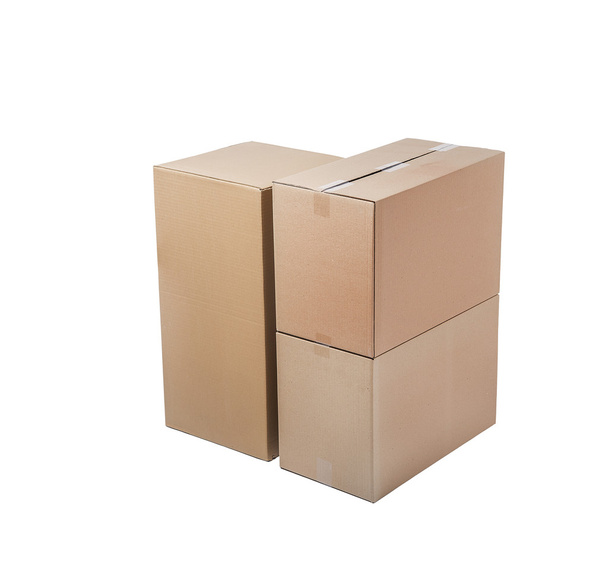 pila de cajas de cartón - Foto, imagen